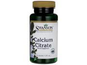 Swanson Calcium Citrate 200 mg 60 Caps