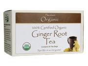 Swanson 100% Certified Organic Ginger Root Tea 20 Bag S