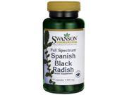 Swanson Full Spectrum Spanish Black Radish 500 mg 60 Caps