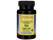 Swanson Alpha Lipoic Acid 300 mg 60 Caps