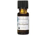 Swanson Certified Organic Eucalyptus Essential O 0.5 fl oz 15 ml Liquid