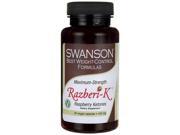 Swanson Maximum Strength Razberi K 500 mg 60 Veg Caps