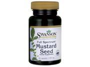 Swanson Full Spectrum Mustard Seed 400 mg 60 Caps