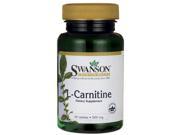 Swanson L Carnitine 500 mg 30 Tabs