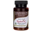 Swanson Double Strength Razberi K Raspberry Keto 200 mg 60 Veg Caps