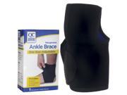 Quality Choice Neoprene Ankle Brace One Size Adjustab 1 Unit