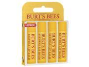 Burt s Bees Beeswax Lip Balm 4 Pack 4 0.15 oz Balm