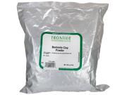 Frontier Natural Products Co Op Bentonite Clay Powder 16 oz 453 grams Pkg