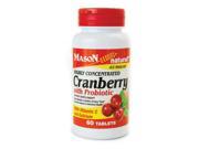 Mason Natural Cranberry with Probiotic 60 Tabs