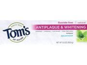Tom s of Maine Spearmint Antiplaque Whitening Toothpa 5.5 oz Paste