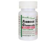 Mason Natural Ferrous Gluconate 100 Tabs