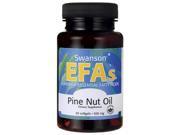 Swanson Pine Nut Oil 500 mg 60 Sgels