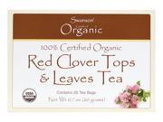 Swanson Red Clover Tops Leaves Tea 20 Bag S
