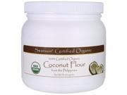 Swanson 100% Certified Organic Coconut Flour 1 lb 454 grams Pwdr