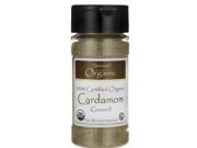 Swanson 100% Certified Organic Cardamom Ground 1.8 oz 51 grams Pwdr
