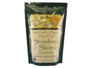 Swanson 100% Certified Organic Freeze Dried Stra 1 oz 28 grams Pkg