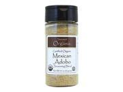 Swanson Certified Organic Mexican Adobo 3.4 oz 96 grams Pwdr
