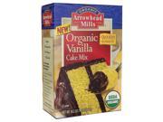 Arrowhead Mills Organic Cake Mix Vanilla 18.2 oz Box