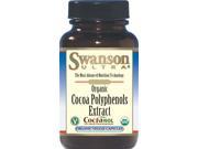 Swanson Organic Cocoa Polyphenols Extract 700 mg 30 Org Vegcap