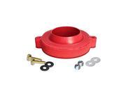 Toilet Wax Free 3 Rubber Seal Kit With Hardware Red Lavelle Industries 6000BP