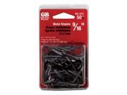 50Pk Cable Staple 9 16 Crown 1 1 4 L Metal GB Gardner Bender Cable Ties