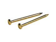 Brass Plated Steel Escutcheon Pin 5 8X18 ESCUTCHEON PIN