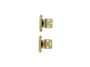 Hng Cab 5Hl 2 3 4In 2In Fce Pb AMEROCK CORP Cabinet Hinges Self Closing Steel