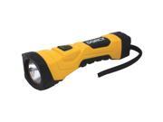 Dorcy 41 4750 180 Lumen LED flashlight 4AA Hardware Yellow Black