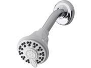 Hd Shwr 1.6Gpm 1 2In 4 Wall WATER PIK Shower Heads ETC 411T White 073950142786