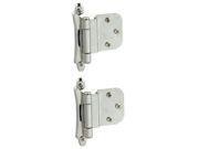 Hng Cab 5Hl 2 3 4In 2In Fce Pc AMEROCK CORP Cabinet Hinges Self Closing Steel