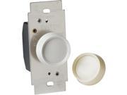 LEVITON 6681 IW Lighting Dimmer Rotary Incand 1 Pole