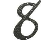 Hy Ko Products Co Dc3 8 3 1 2 Inch Bl 8 House Number