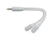 Voxx Accessories White Y Splitter Cable AH742F