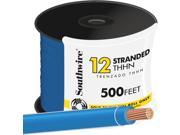 Southwire 22967458 THHN Wire 500 12STR BLU THHN WIRE