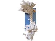 Westminster Pet 18206 Canine Country Knotted Rope Tug 2 Knotted White Medium Dog Toy