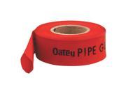 Oatey 38708 200 Foot Poly Red Pipe Guard Tape Each