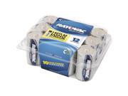 RAYOVAC 814 12PPF Alkaline Batteries Reclosable Pro Pack C 12 pk