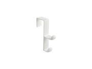 InterDesign Over the Door Double Hook White 16101 Pack Of 6