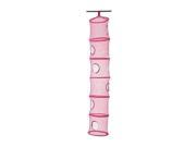 Ikea Mesh Hanging Storage with 6 Compartments Pink