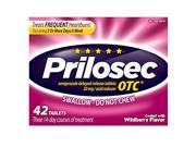 Prilosec OTC Frequent Heartburn Medicine and Acid Reducer Wildberry Flavor Tablets 42 Count