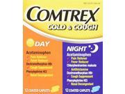Comtrex Day Night Cold and Cough Coated Caplets 24 Count