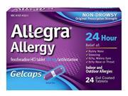 Allegra 24 Hour Allergy Gelcaps 24 Ct.