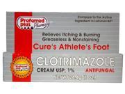 Clotrimazole Antifungal Cream 1 Percent 1 Oz
