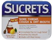 Sucrets Medicated Lozenges Honey Lemon 18 ct