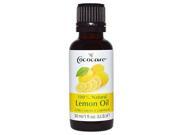 Cococare 100% Natural Lemon Oil Citrus Medica Limonum 1 Fl Oz 30 Ml