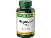 Nature s Bounty Magnesium 400 mg 75 Softgels