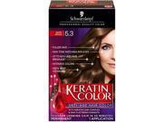 Schwarzkopf Keratin Hair Color Berry Brown 5.3 2.03 Ounce