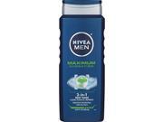 NIVEA Men Maximum Hydration 3 in 1 Body Wash 16.9 Fluid Ounce