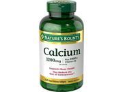 Nature s Bounty Calcium 1200 mg Plus Vitamin D3 1000 IU 220 Softgels