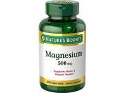 Nature s Bounty Magnesium 500 mg 200 Tablets